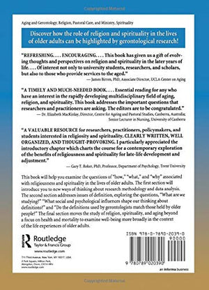 New Directions in the Study of Late Life Religiousness and Spirituality,Used