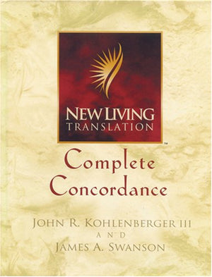 New Living Translation Complete Concordance,Used