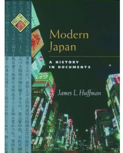Modern Japan: A History In Documents (Pages From History),New