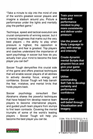 Soccer Tough: Simple Football Psychology Techniques to Improve Your Game (Soccer Coaching),Used