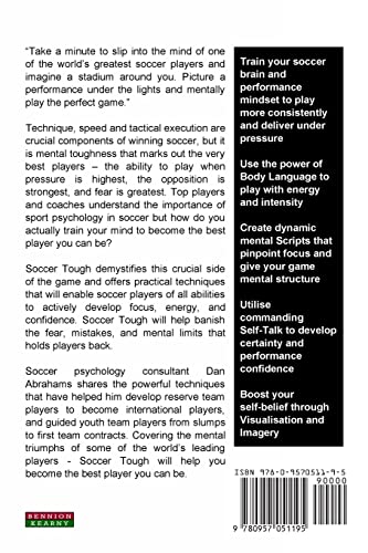 Soccer Tough: Simple Football Psychology Techniques to Improve Your Game (Soccer Coaching),New