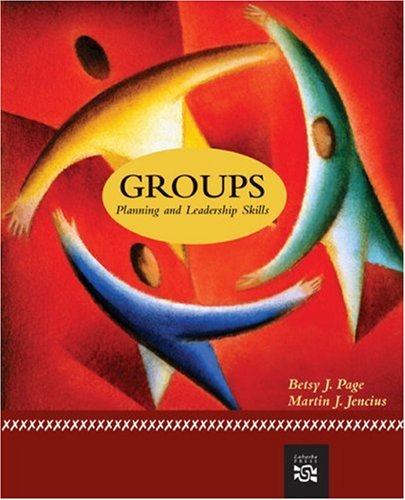 Groups: Planning And Leadership Skills,Used