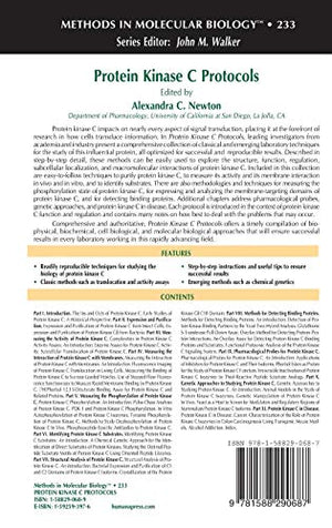 Protein Kinase C Protocols (Methods in Molecular Biology, 233),Used