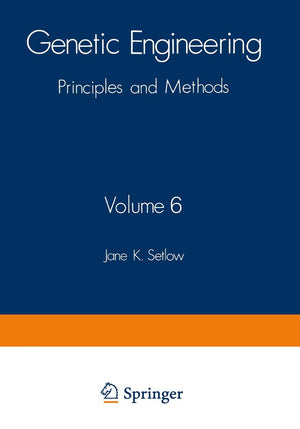 Genetic Engineering: Principles and Methods (Genetic Engineering: Principles and Methods, 6),Used