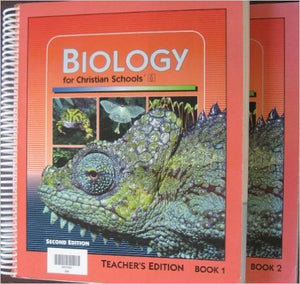 Biology for Christian Schools (TwoVolume Set),Used
