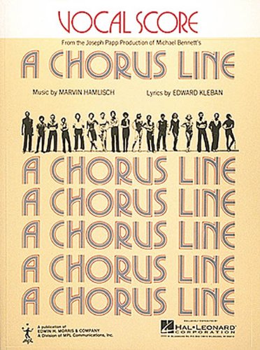 Chorus Line, A (Vocal Score),Used