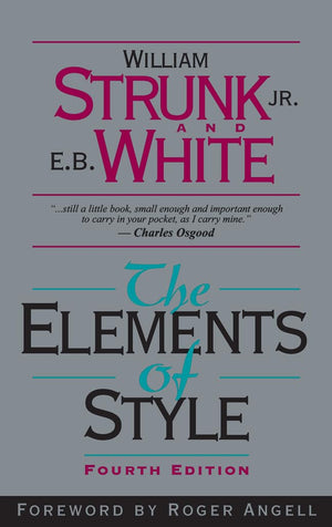 The Elements of Style, Fourth Edition