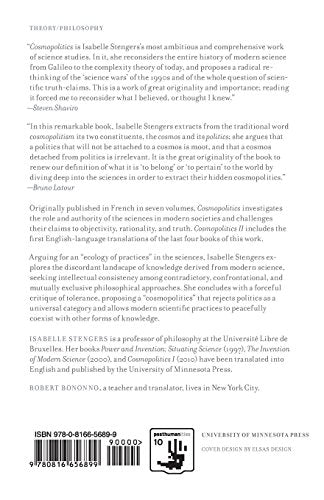 Cosmopolitics II (Posthumanities),New