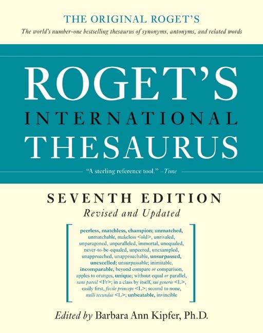 Roget's International Thesaurus, 7th Edition,New