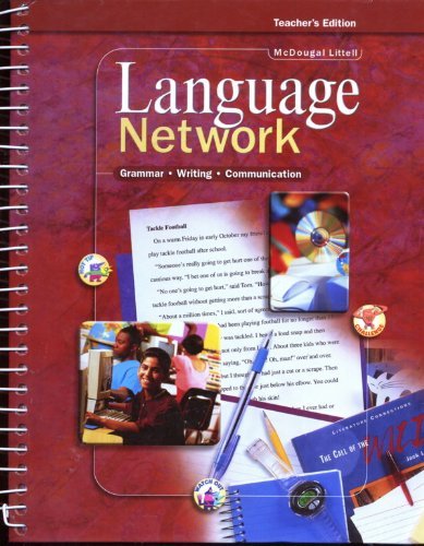 Language Network: Grammar, Writing, Communication Grade 7 Teacher's Edition,New