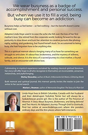 The Presence of Absence: A Story About Busyness, Brokenness, and Being Beloved,Used