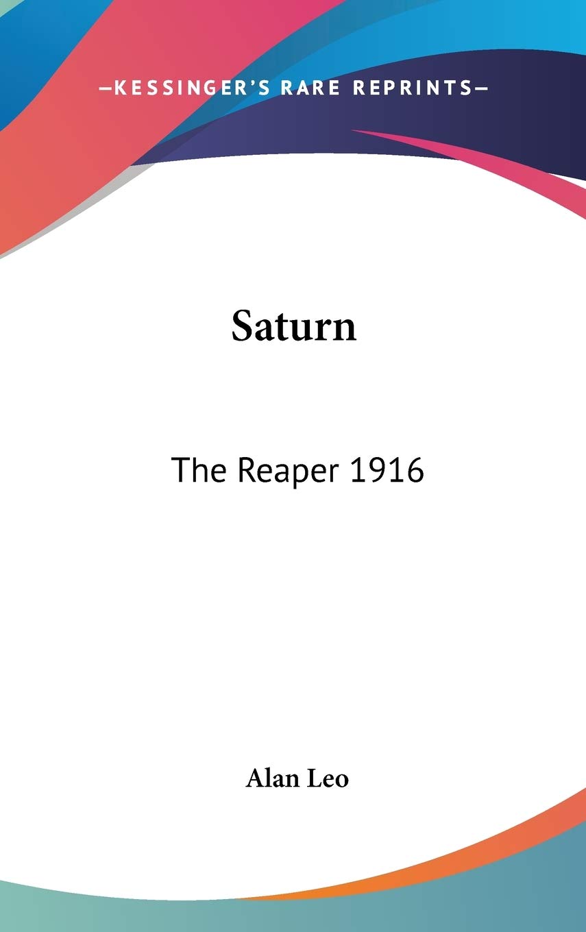 Saturn: The Reaper 1916,New
