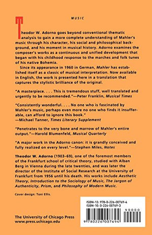 Mahler: A Musical Physiognomy,Used