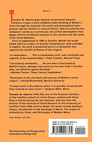 Mahler: A Musical Physiognomy,Used