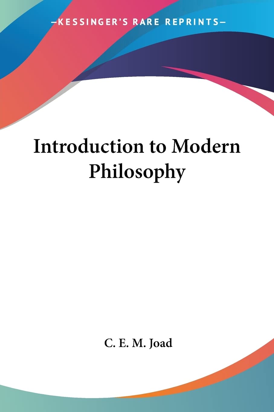 Introduction to Modern Philosophy,Used