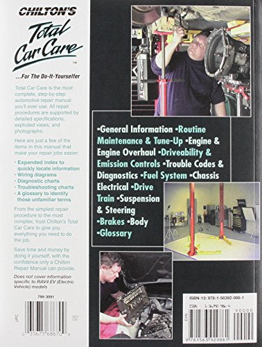 Chilton Total Car Care Toyota Rav 4 19962010 Repair Manual (Chilton's Total Car Care),Used