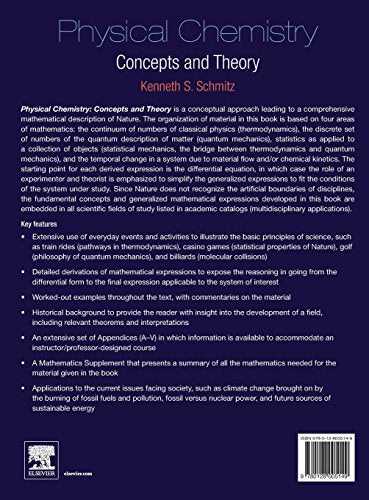 Physical Chemistry: Concepts and Theory,Used