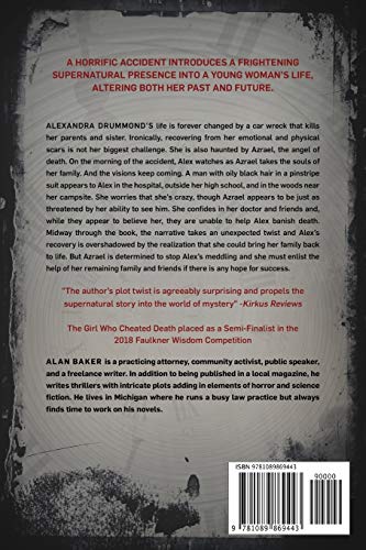 The Girl Who Cheated Death: A Supernatural Suspense Thriller,Used