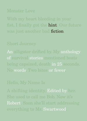 Hint Fiction: An Anthology of Stories in 25 Words or Fewer,New