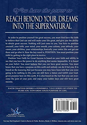 Position Your Faith for Great Success,Used