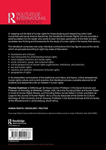 Handbook of Human Rights (Routledge International Handbooks),Used