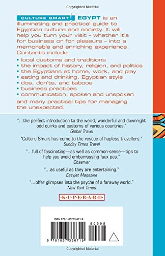 Egypt  Culture Smart!: The Essential Guide to Customs & Culture,Used