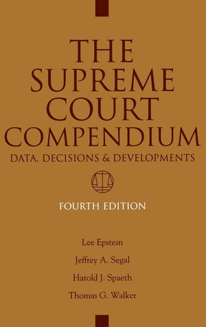 Supreme Court Compendium (Supreme Court Compendium: Data, Decisions, & Developments),Used