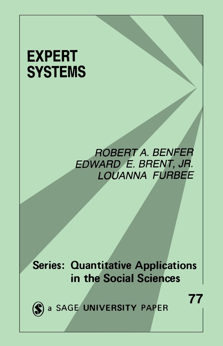 Expert Systems (Quantitative Applications In The Social Sciences),Used