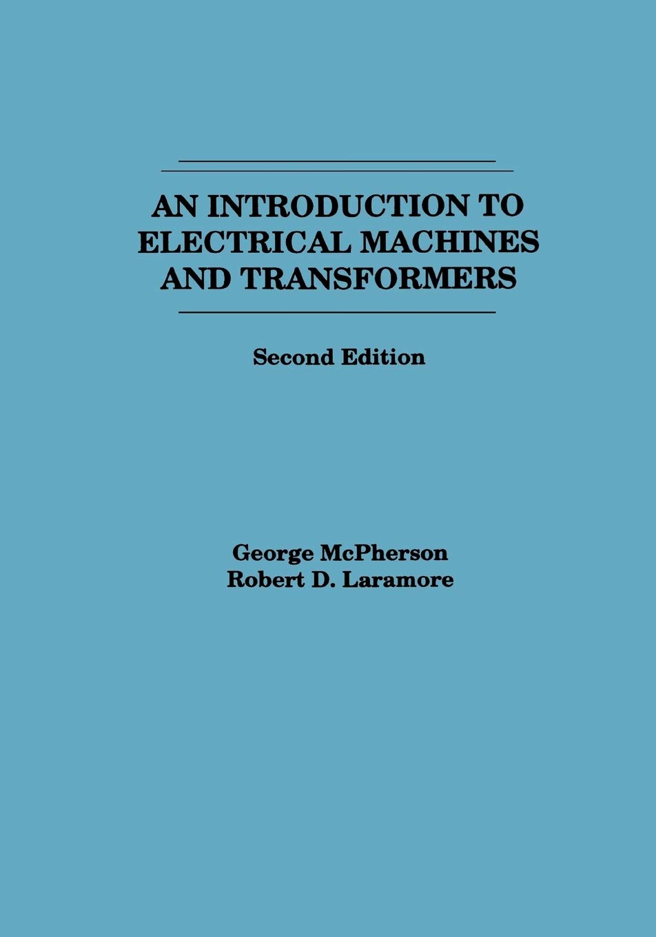 An Introduction To Electrical Machines And Transformers,New