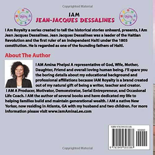 IAM JeanJacques Dessalines (I AM The Haitian Revolution),Used