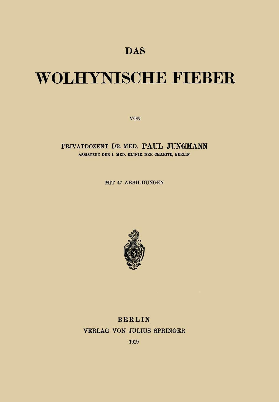 Das Wolhynische Fieber (German Edition),Used