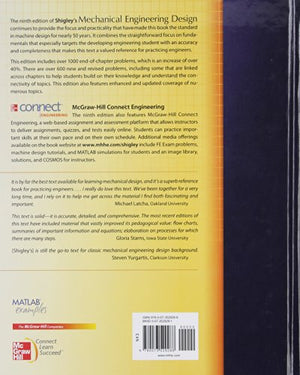 Shigley's Mechanical Engineering Design (Mcgrawhill Series in Mechanical Engineering),Used