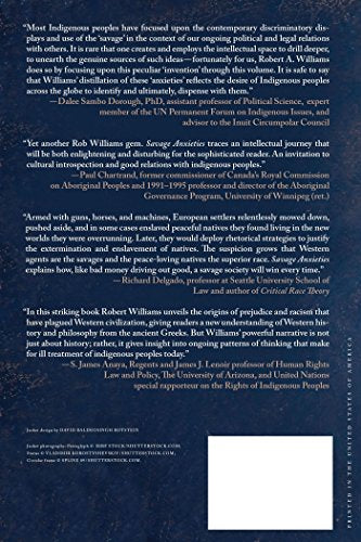 Savage Anxieties: The Invention Of Western Civilization,New