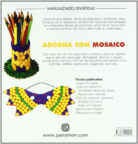 Adorna con mosaicos,Used