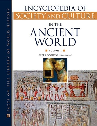Encyclopedia Of Society And Culture In The Ancient World (Encyclopedia Of Society & Culture In The Ancient World) 4 Vol.,Used