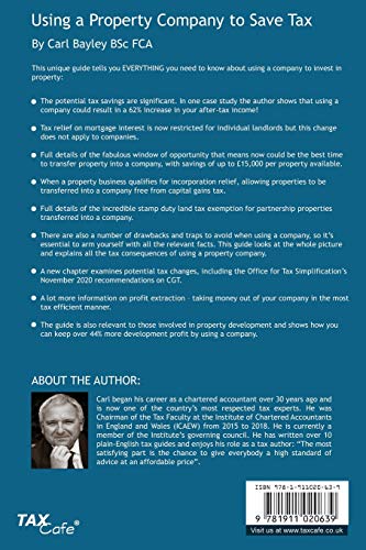 Using a Property Company to Save Tax 2020/21,Used