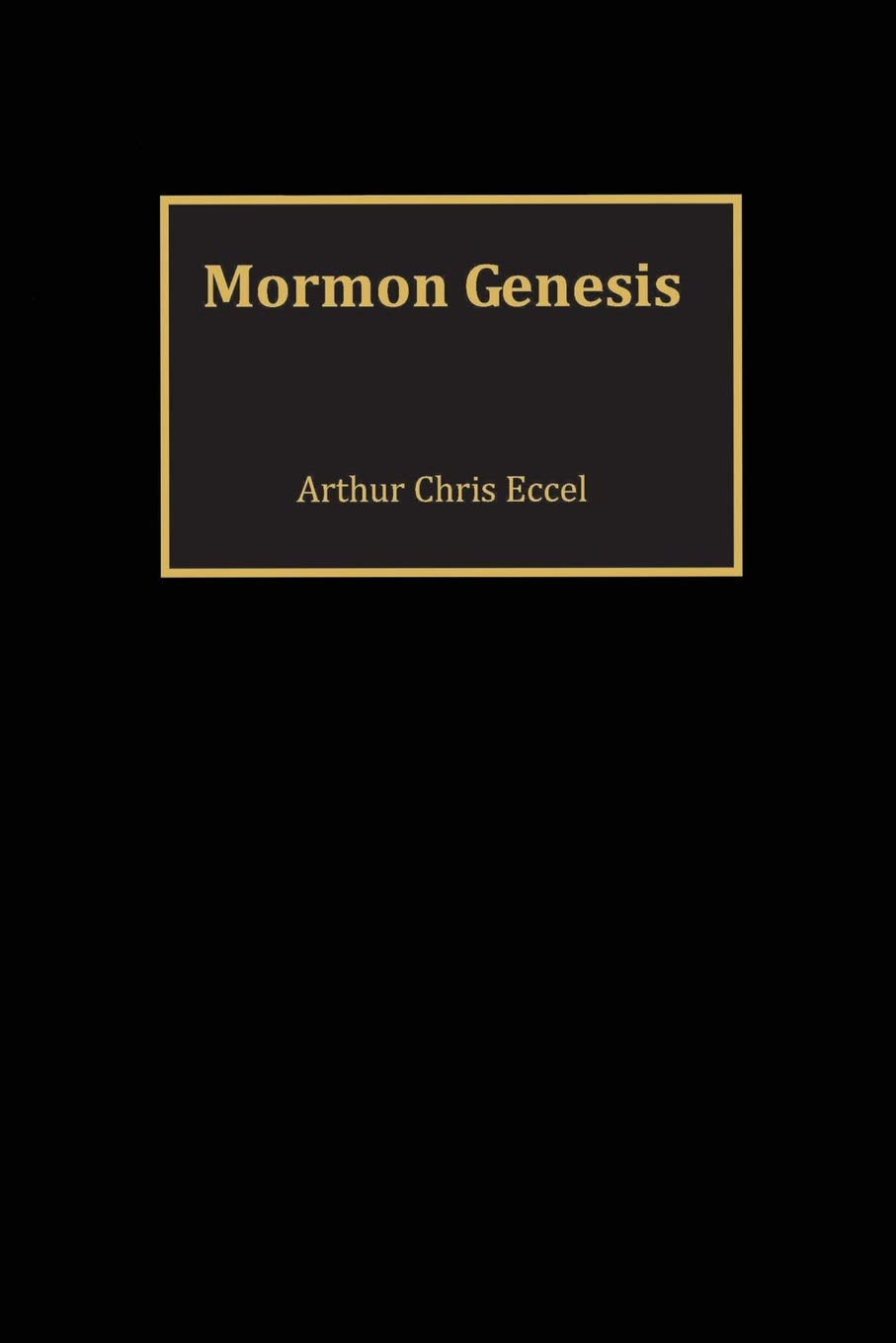 Mormon Genesis,Used