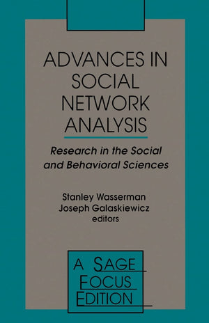 Advances In Social Network Analysis: Research In The Social And Behavioral Sciences (Sage Focus Editions),Used