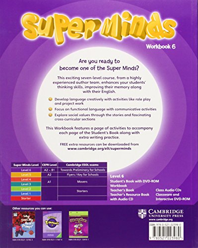 Super Minds Level 6 Workbook,Used