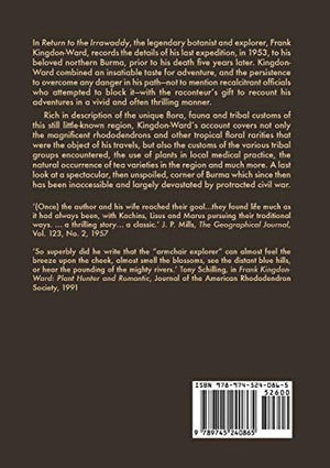 Return to the Irrawaddy (Bibliotheca Asiatica),Used