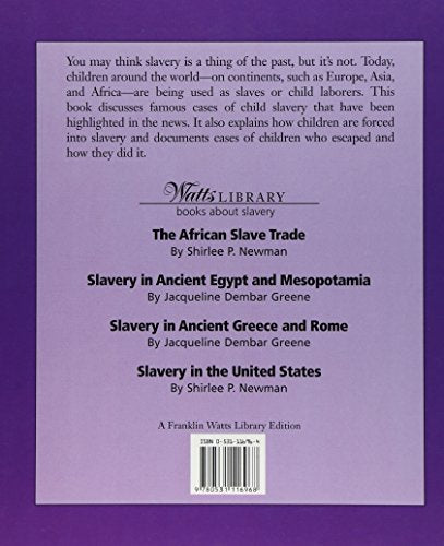 Child Slavery in Modern Times (Watts Library),Used