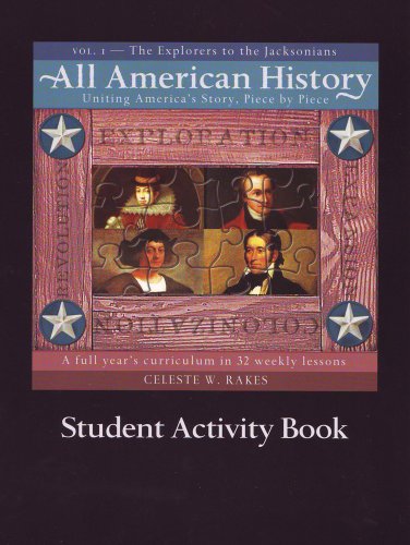 All American History: Student Activity Book, Vol. 1,Used