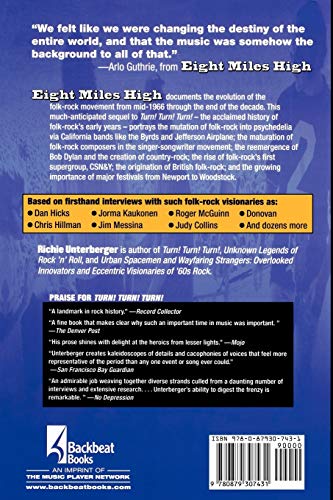 Eight Miles High: FolkRock's Flight from HaightAshbury to Woodstock,Used