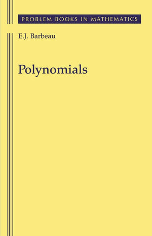 Polynomials (Problem Books in Mathematics),Used