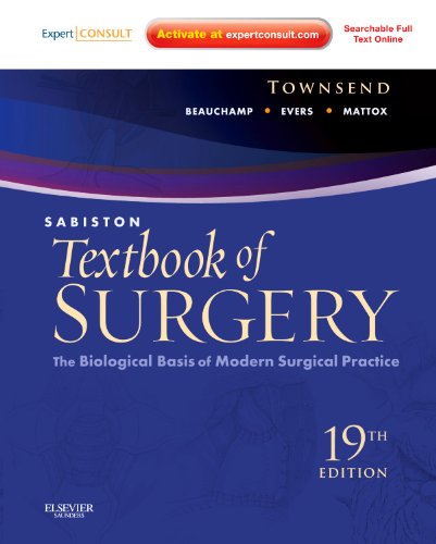 Sabiston Textbook of Surgery: The Biological Basis of Modern Surgical Practice, 19th Edition,Used