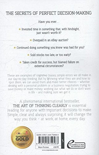 Art Of Thinking Clearly,Used