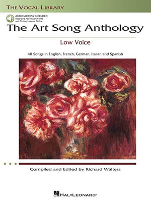 The Art Song Anthology  Low Voice Book/Online Audio (Vocal Library),Used
