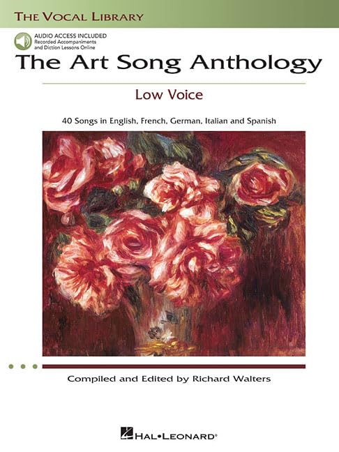 The Art Song Anthology  Low Voice Book/Online Audio (Vocal Library),Used