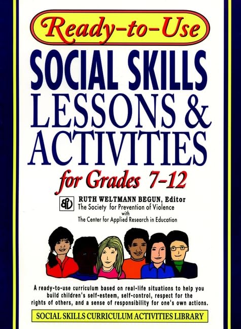 ReadytoUse Social Skills Lessons & Activities for Grades 7  12,Used