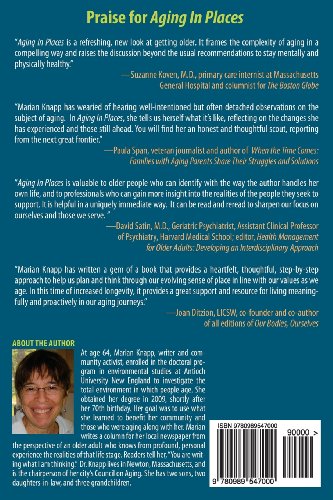 Aging in Places: Reflective Preparation for the Future,Used